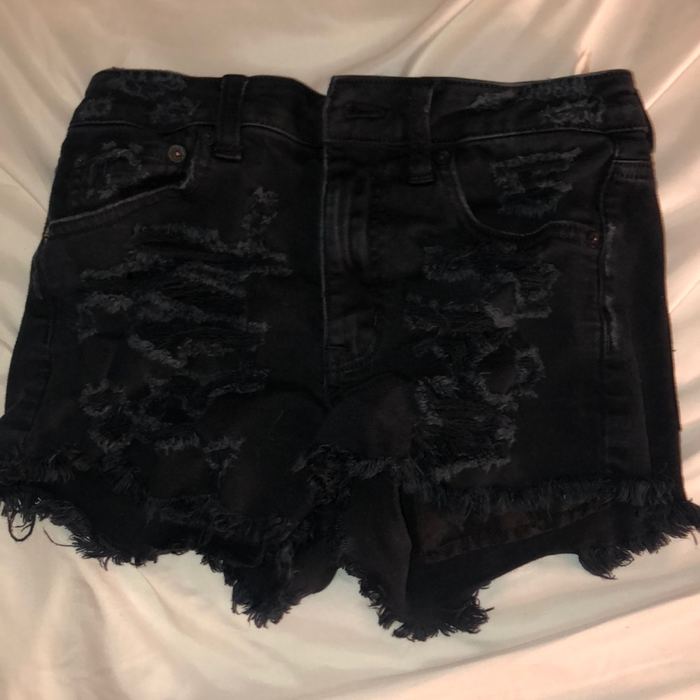 American Eagle Black Jean shorts